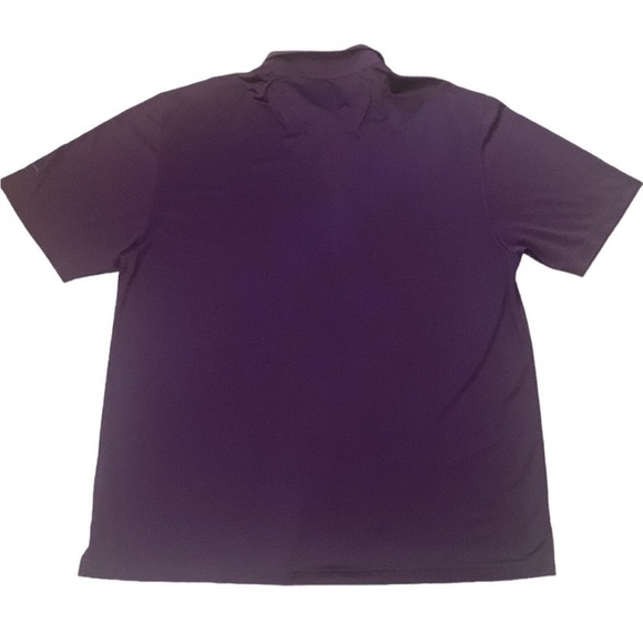 Greg Norman Purple Button Up Short Sleeve Shirt Wekopa Logo Size XXL - Picture 2 of 7